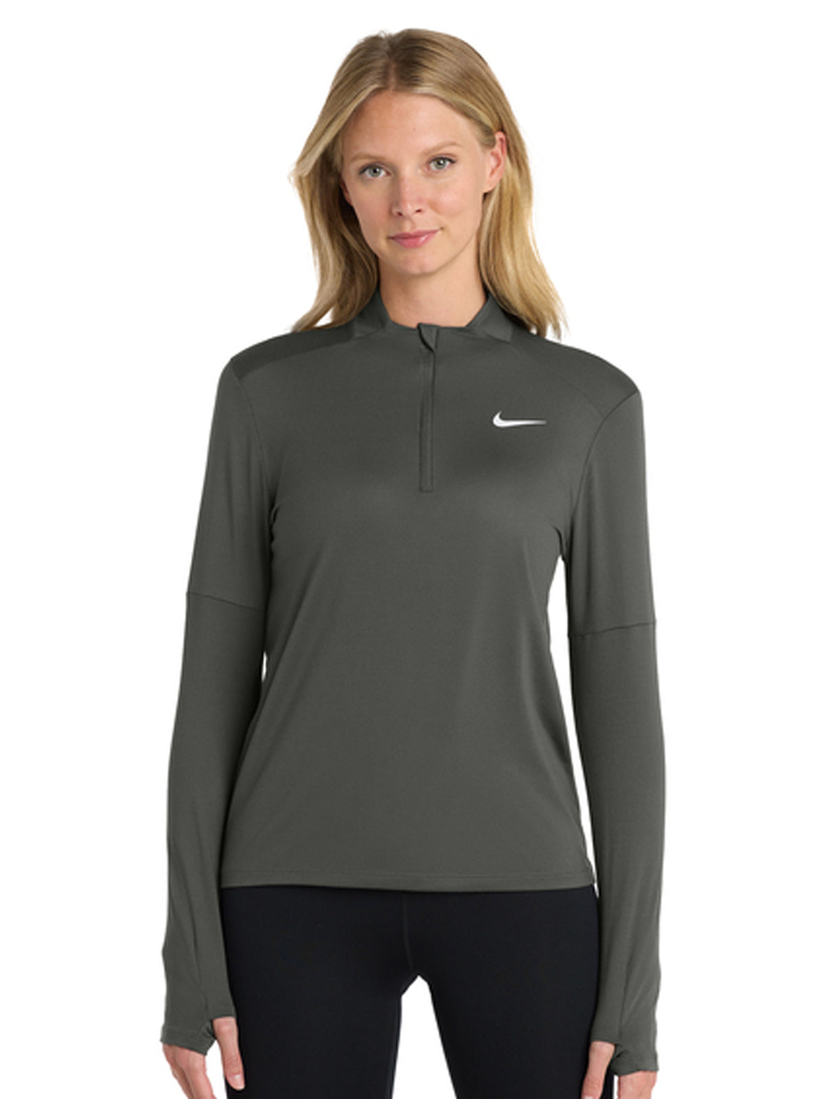 Women's Dri-FIT Element 1/2-Zip Sweatshirt - NKDH4951 - Anthracite
