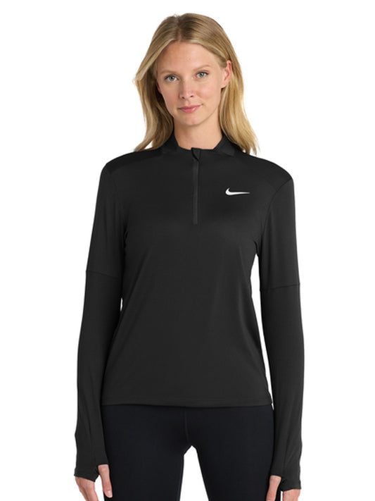 Women's Dri-FIT Element 1/2-Zip Sweatshirt - NKDH4951 - Black
