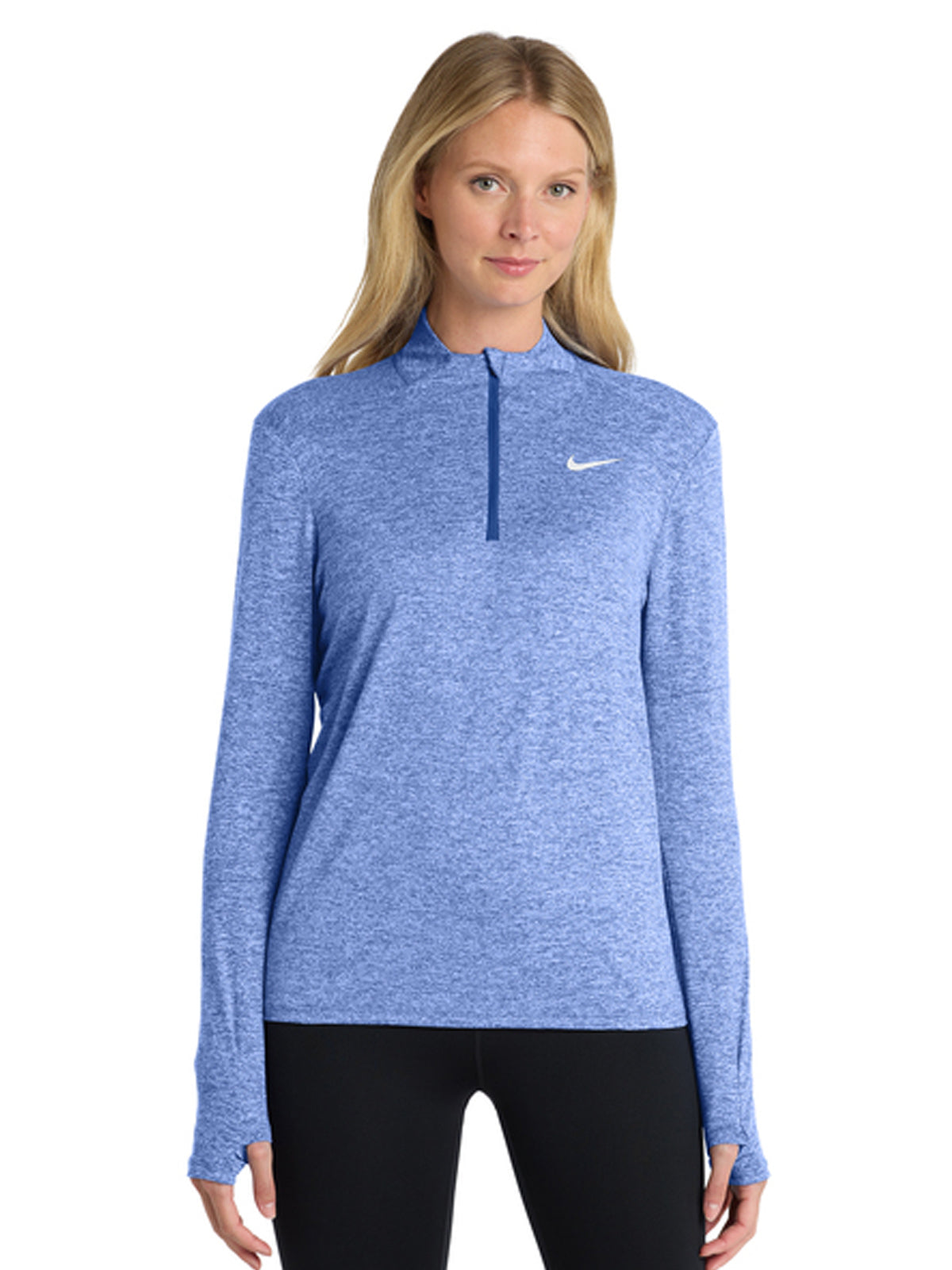 Women's Dri-FIT Element 1/2-Zip Sweatshirt - NKDH4951 - Royal Heather