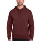 Men's 1-Pocket Club Fleece Pullover Hoodie - NKDR1499 - Dark Team Red