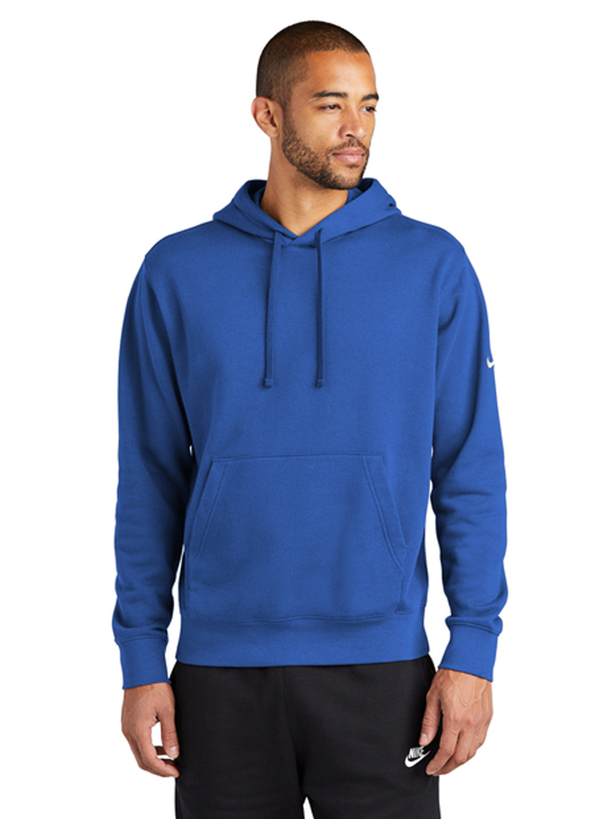 Men's 1-Pocket Club Fleece Pullover Hoodie - NKDR1499 - Game Royal