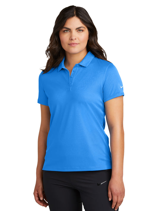 Women's Pocketless Victory Solid Polo - NKDX6685 - Light Photo Blue