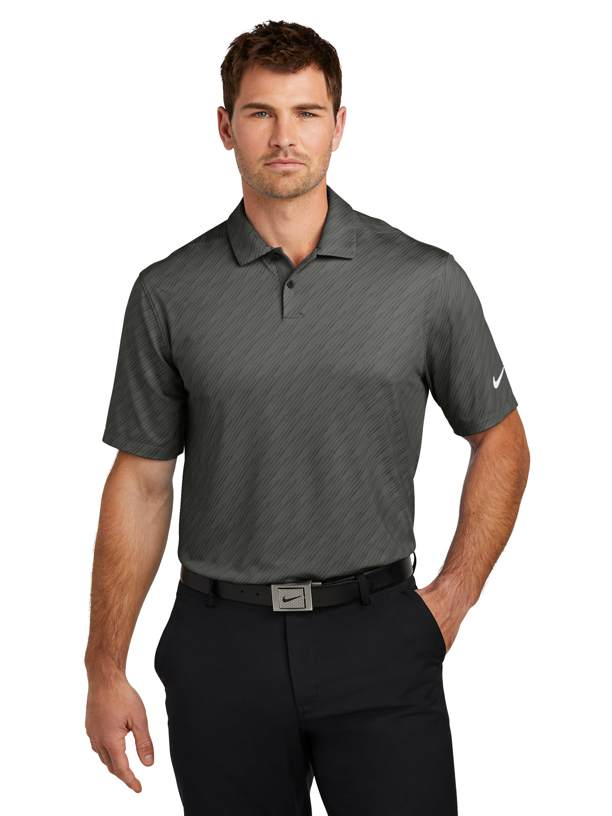 Men's Pocketless Vapor Dash Polo - NKDX6688 - Anthracite