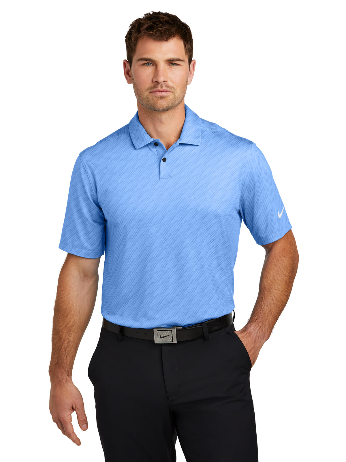 Men's Pocketless Vapor Dash Polo - NKDX6688 - Valor Blue