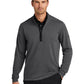 Men's Textured 1/2-Zip Cover-Up - NKDX6702 - Dark Grey