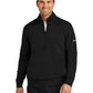Men's Two-Pocket Club Fleece Sleeve Swoosh 1/2-Zip - NKDX6718 - Black