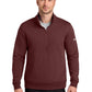 Men's Two-Pocket Club Fleece Sleeve Swoosh 1/2-Zip - NKDX6718 - Dark Team Red