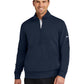 Men's Two-Pocket Club Fleece Sleeve Swoosh 1/2-Zip - NKDX6718 - Midnight Navy