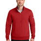 Men's Two-Pocket Club Fleece Sleeve Swoosh 1/2-Zip - NKDX6718 - University Red