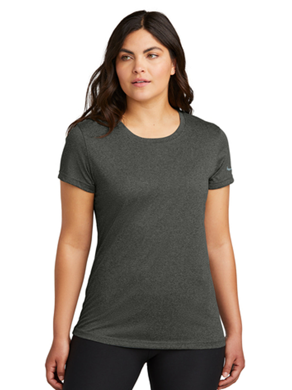 Women's Pocketless rLegend Tee - NKDX8734 - Dark Smoke Heather