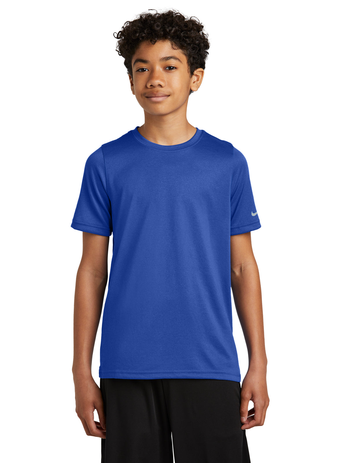 Unisex Pocketless Youth Swoosh Sleeve rLegend Tee - NKDX8787 - Game Royal