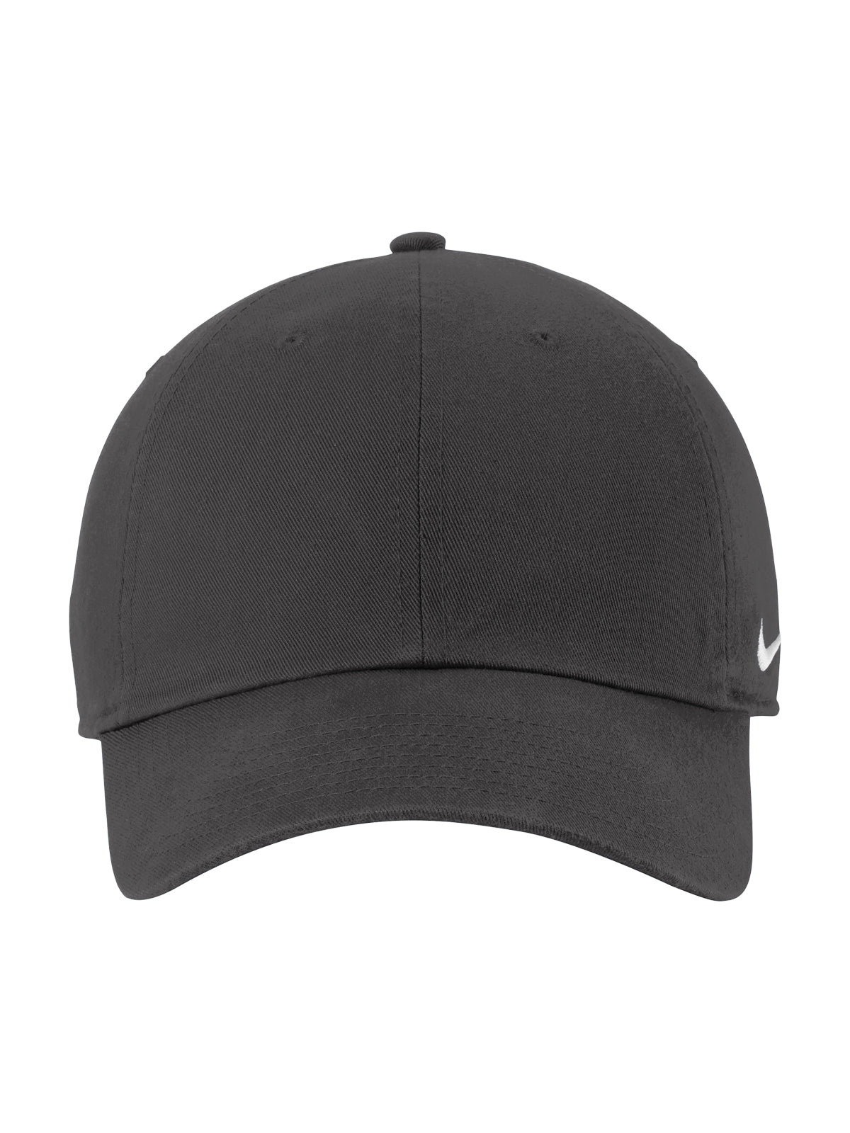 Unisex Heritage Cotton Twill Cap - NKFB5677 - Anthracite