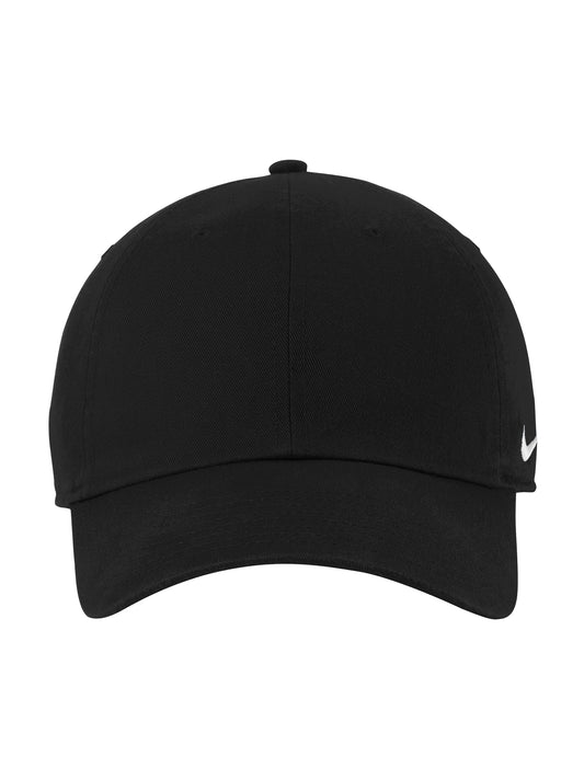 Unisex Heritage Cotton Twill Cap - NKFB5677 - Black