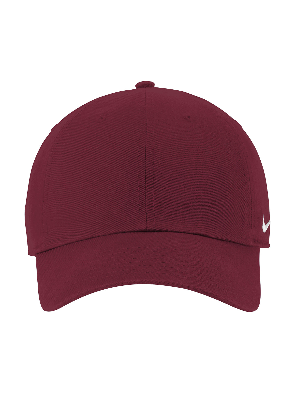 Unisex Heritage Cotton Twill Cap - NKFB5677 - Deep Maroon