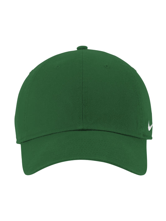 Unisex Heritage Cotton Twill Cap - NKFB5677 - Gorge Green