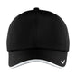 Unisex Dri-FIT Perforated Performance Cap - NKFB6445 - Black/ White