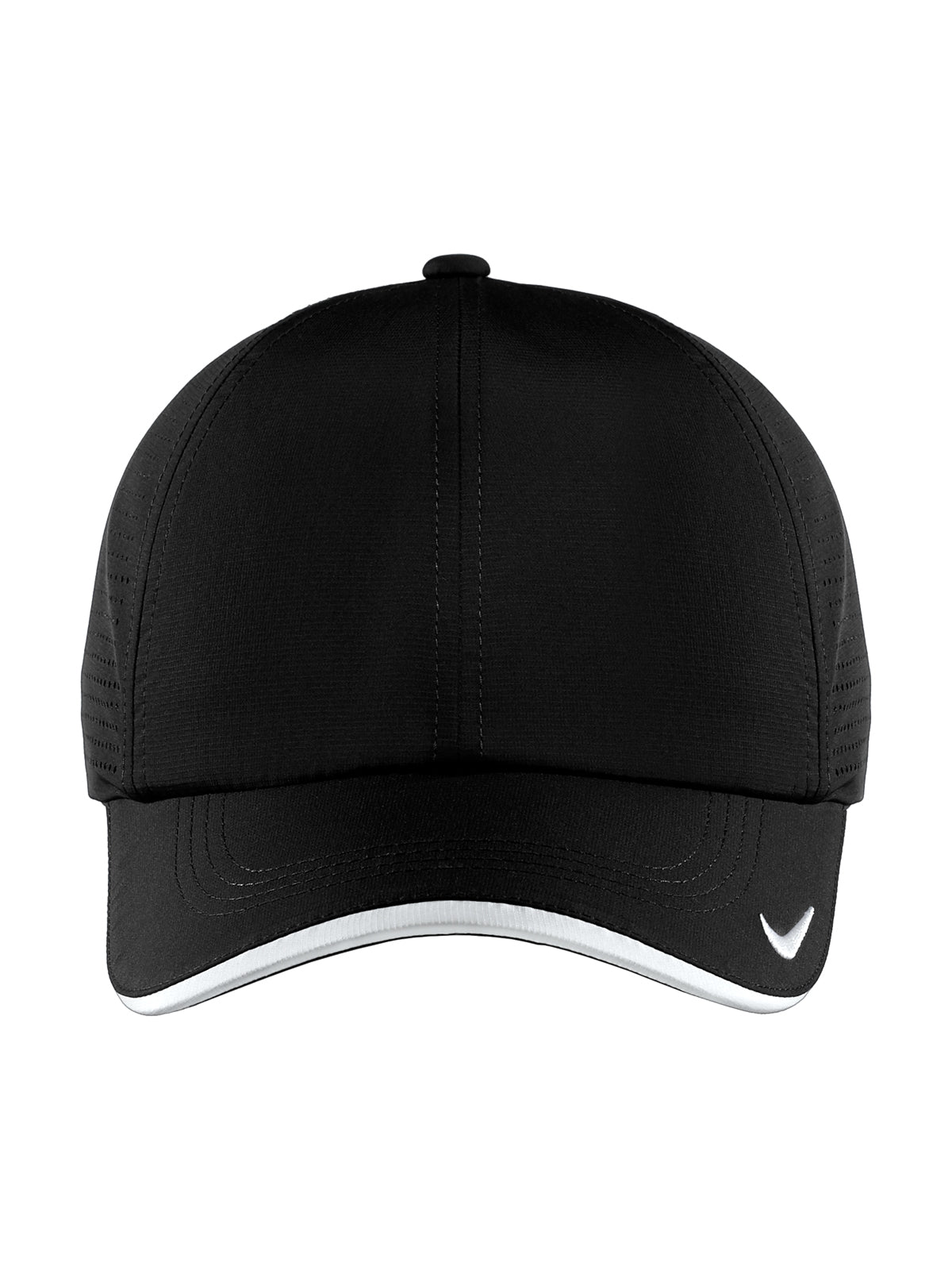 Unisex Dri-FIT Perforated Performance Cap - NKFB6445 - Black/ White