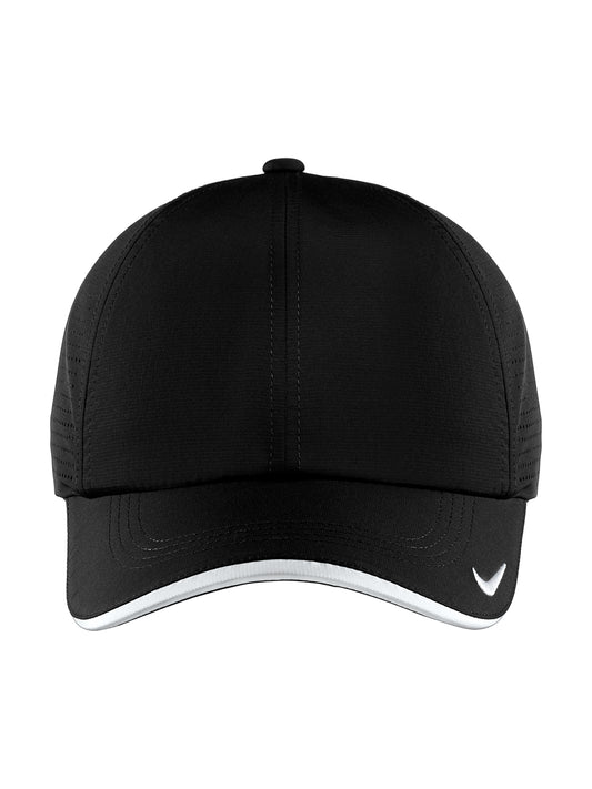Unisex Dri-FIT Perforated Performance Cap - NKFB6445 - Black/ White