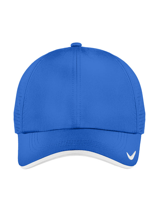 Unisex Dri-FIT Perforated Performance Cap - NKFB6445 - Game Royal/ White