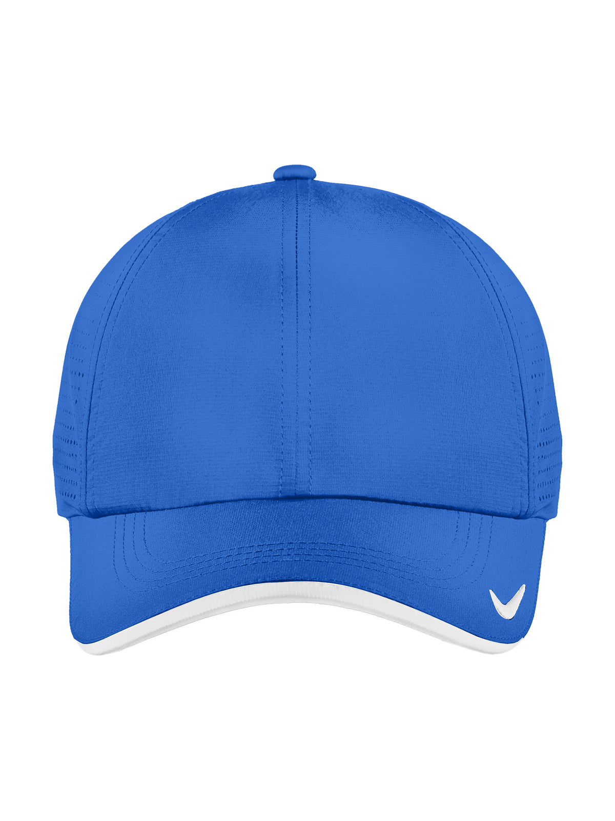 Unisex Dri-FIT Perforated Performance Cap - NKFB6445 - Game Royal/ White