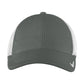 Unisex Stretch-to-Fit Mesh Back Cap - NKFB6448 - Anthracite/ White