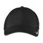 Unisex Stretch-to-Fit Mesh Back Cap - NKFB6448 - Black/ Black