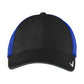 Unisex Stretch-to-Fit Mesh Back Cap - NKFB6448 - Black/ Game Royal