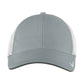 Unisex Stretch-to-Fit Mesh Back Cap - NKFB6448 - Cool Grey/ White