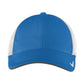 Unisex Stretch-to-Fit Mesh Back Cap - NKFB6448 - Gym Blue/ White