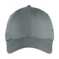 Unisex Unstructured Cotton/Poly Twill Cap - NKFB6449 - Dark Grey