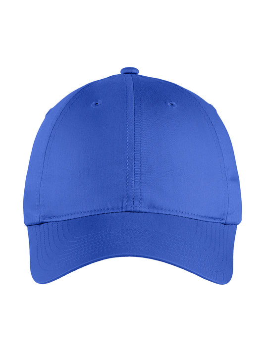 Unisex Unstructured Cotton/Poly Twill Cap - NKFB6449 - Game Royal