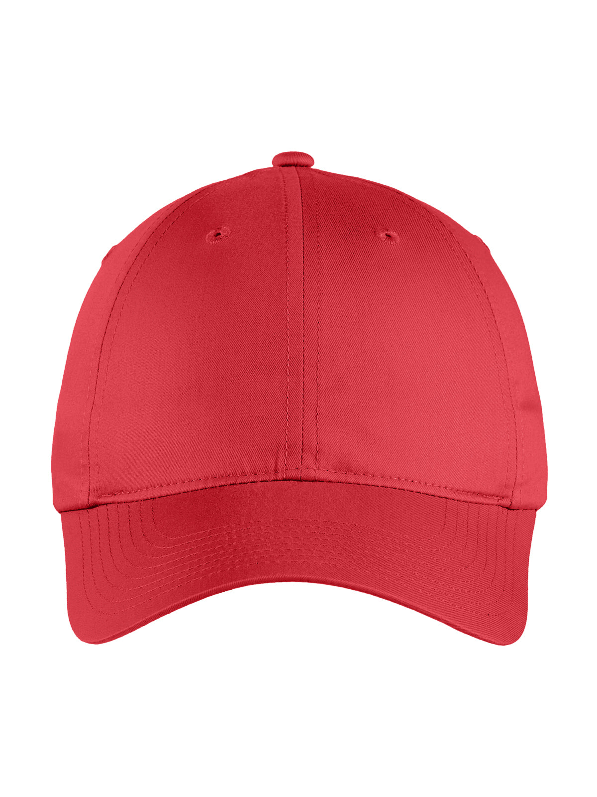 Unisex Unstructured Cotton/Poly Twill Cap - NKFB6449 - Gym Red