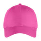 Unisex Unstructured Cotton/Poly Twill Cap - NKFB6449 - Vivid Pink