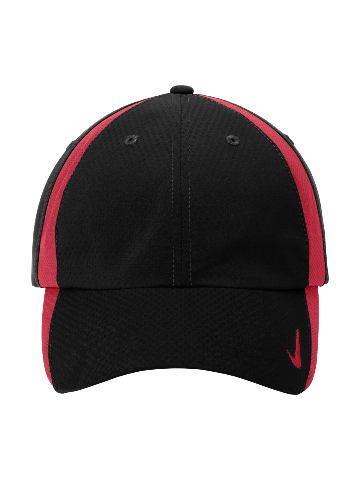 Unisex Sphere Performance Cap - NKFD9709 - Black/ Gym Red