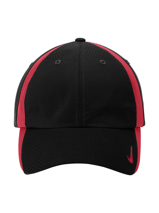 Unisex Sphere Performance Cap - NKFD9709 - Black/ Gym Red