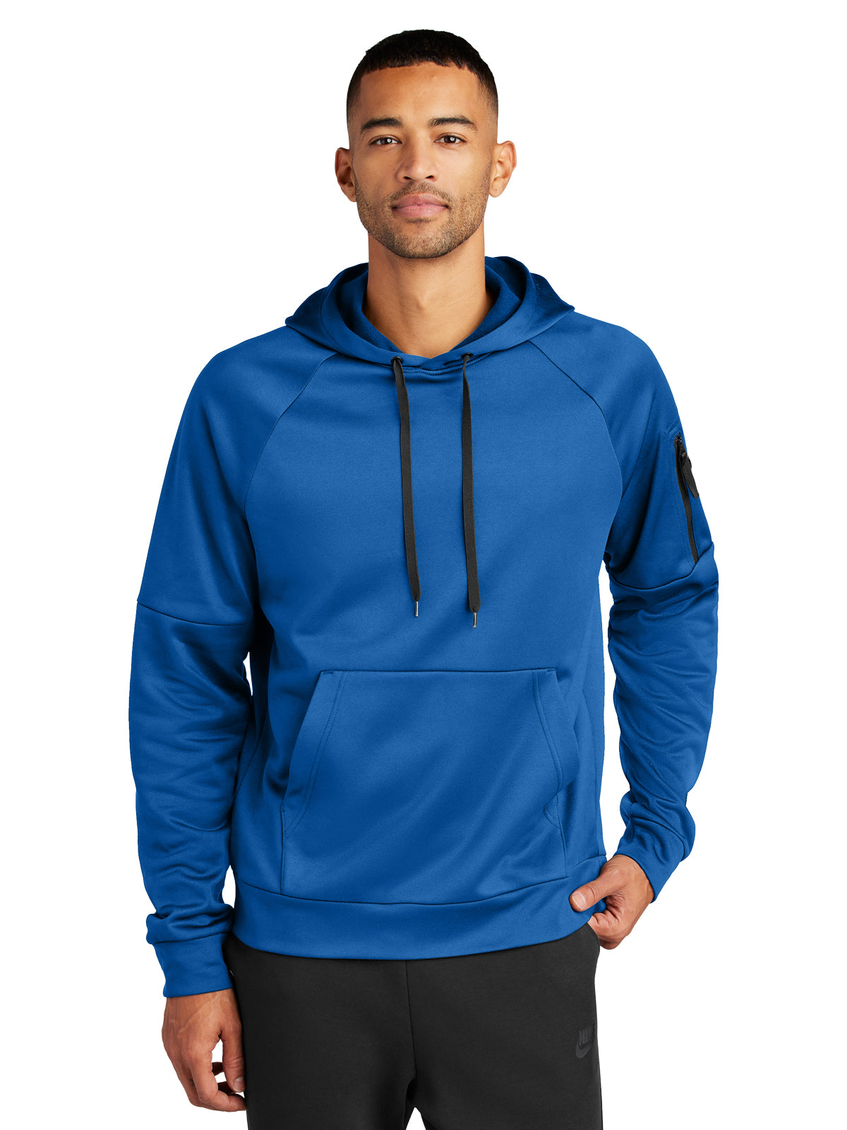Men's 2-Pocket Fleece Pullover Hoodie - NKFD9735 - Game Royal