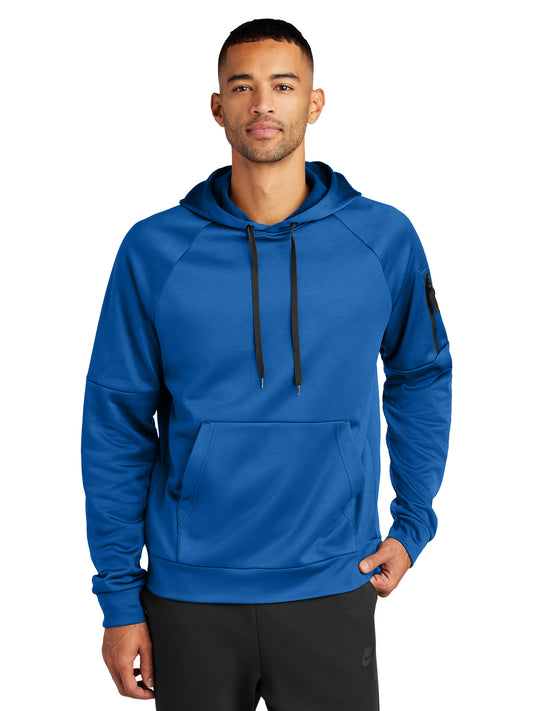 Men's 2-Pocket Fleece Pullover Hoodie - NKFD9735 - Game Royal