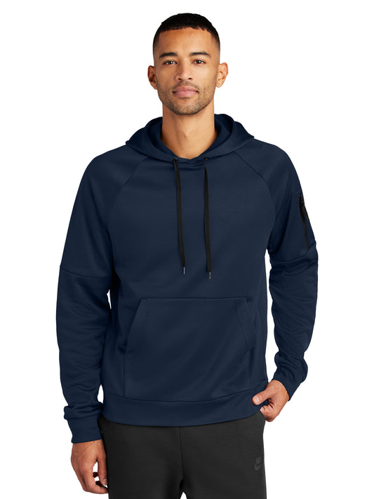 Men's 2-Pocket Fleece Pullover Hoodie - NKFD9735 - Navy