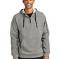 Men's 2-Pocket 1/4-Zip Fleece Hoodie - NKFD9742 - Dark Grey Heather