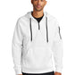Men's 2-Pocket 1/4-Zip Fleece Hoodie - NKFD9742 - White