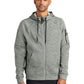 Men's Three-Pocket Therma-FIT Pocket Full-Zip Fleece Hoodie - NKFD9859 - Dark Grey Heather