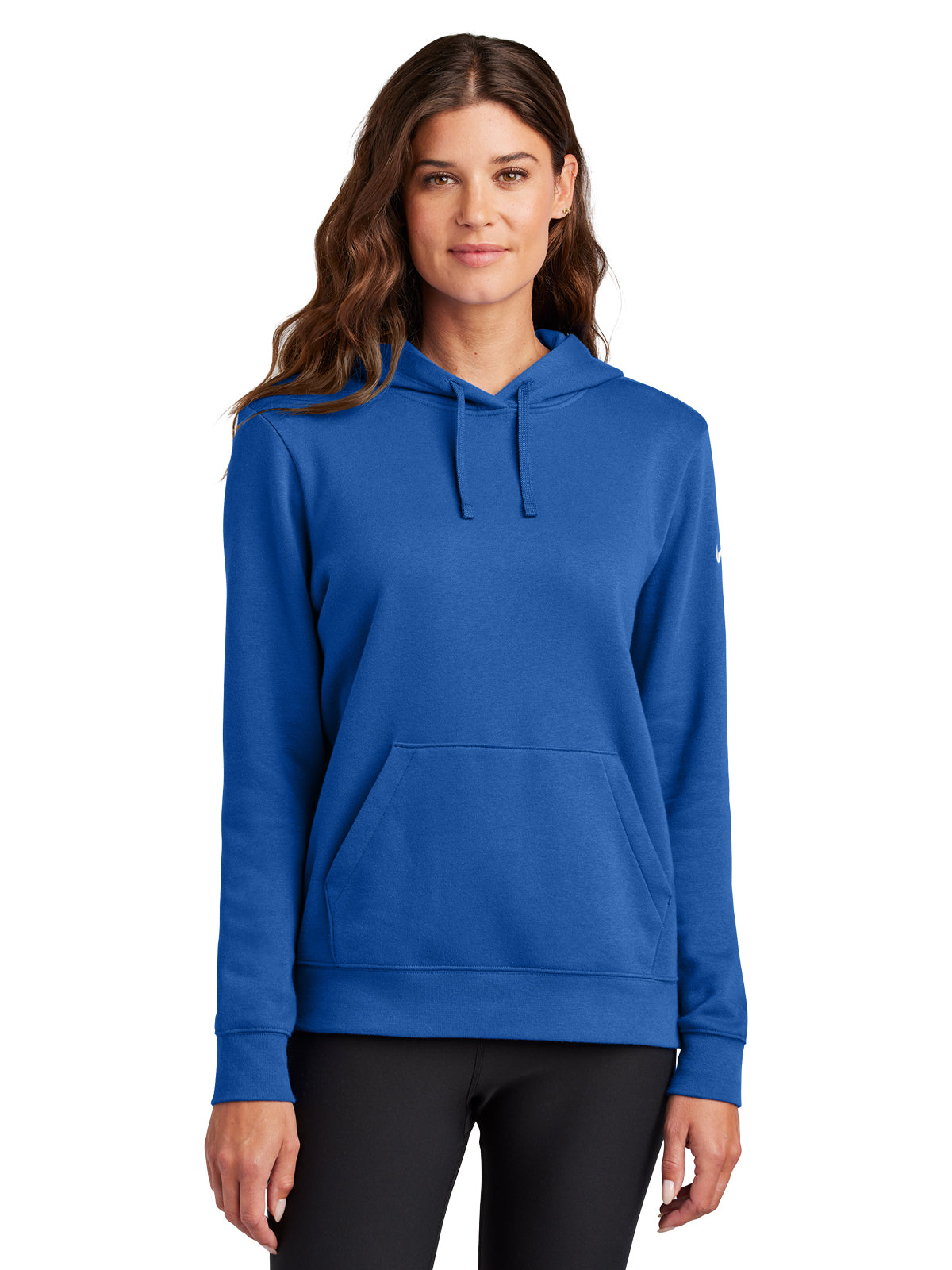 Women's 1-Pocket Fleece Club Fleece Pullover Hoodie - NKFD9889 - Game Royal
