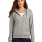 Women's 2-Pocket Fleece Full Zip Hoodie - NKFD9890 - Dark Grey Heather