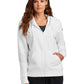 Women's 2-Pocket Fleece Full Zip Hoodie - NKFD9890 - White