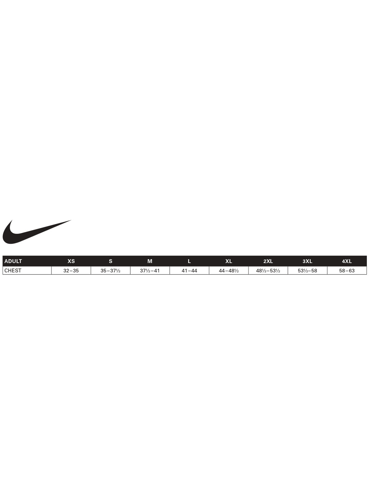 SIZECHART