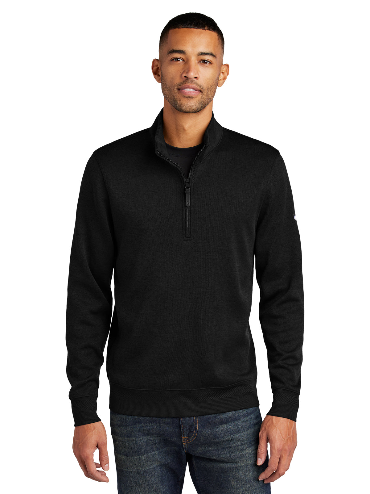 Men's Dri-FIT Corporate 1/2-Zip Sweatshirt - NKFD9892 - Black