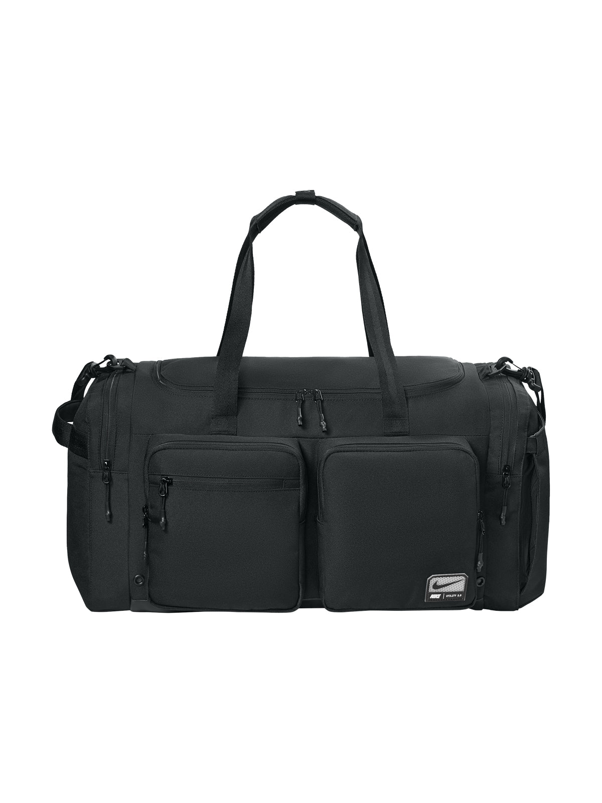 Unisex 8-Pocket Utility Duffel Bag - NKFN4208 - Black