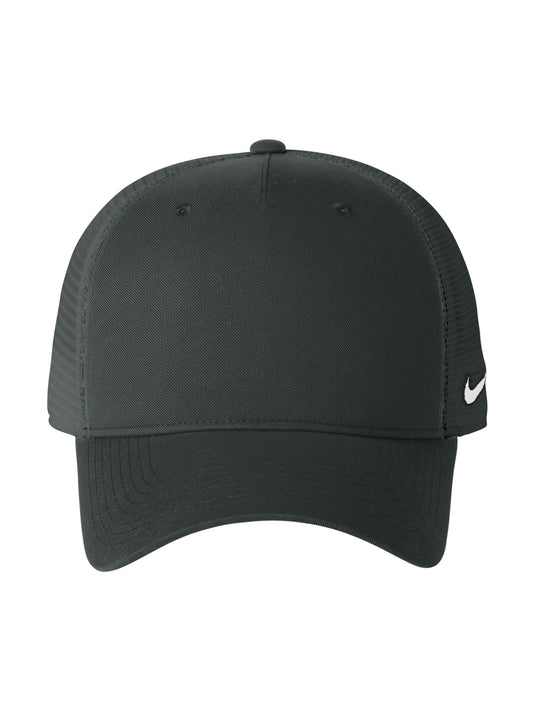 Unisex Snapback Mesh Trucker Cap - NKFN9893 - Anthracite/ Anthracite