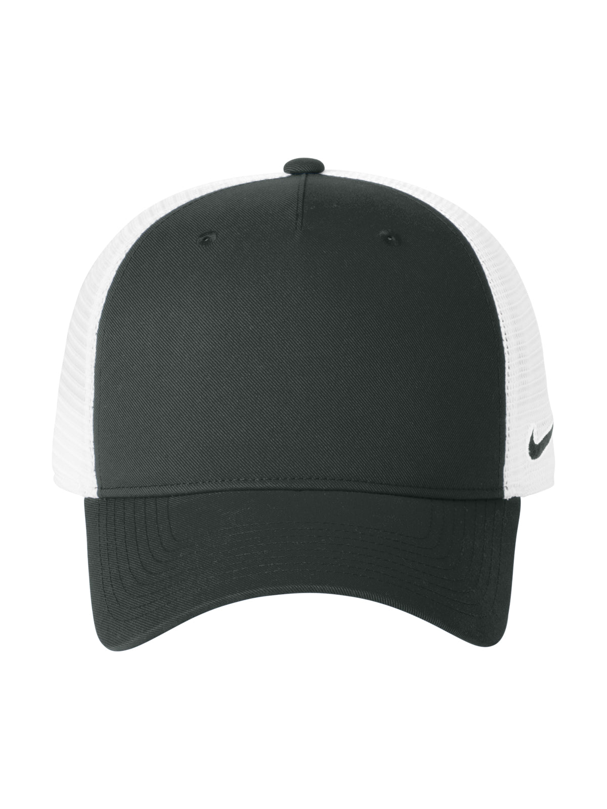 Unisex Snapback Mesh Trucker Cap - NKFN9893 - Anthracite/ White