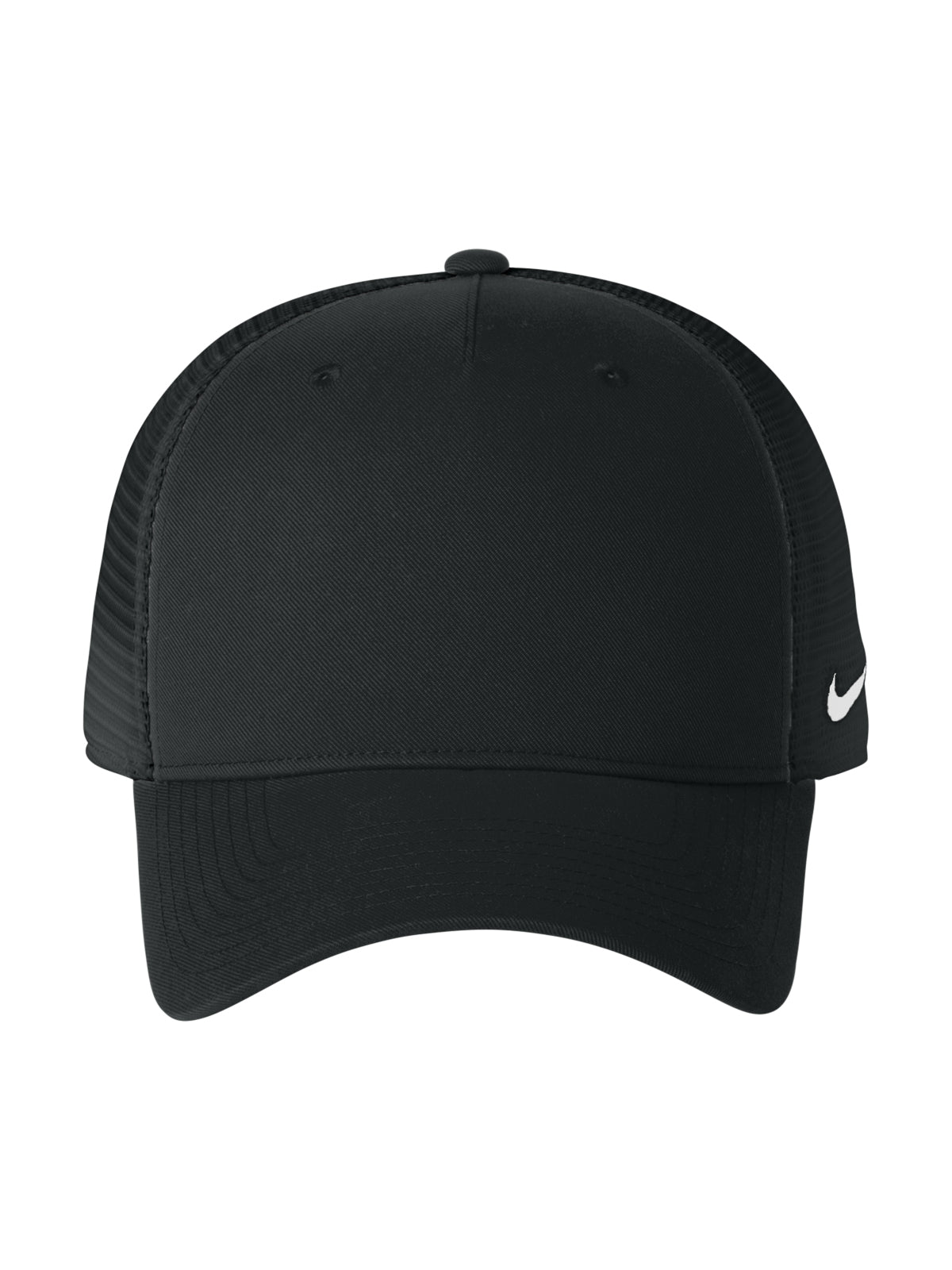 Unisex Snapback Mesh Trucker Cap - NKFN9893 - Black/ Black